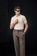 LuxeKnit Polo IVORY