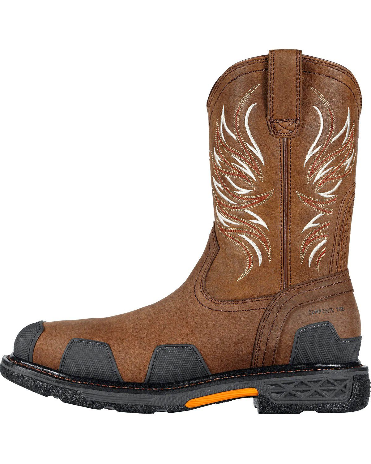 ARIAT MEN'S OVERDRIVE PULL ON WORK BOOTS - COMPOSITE TOE