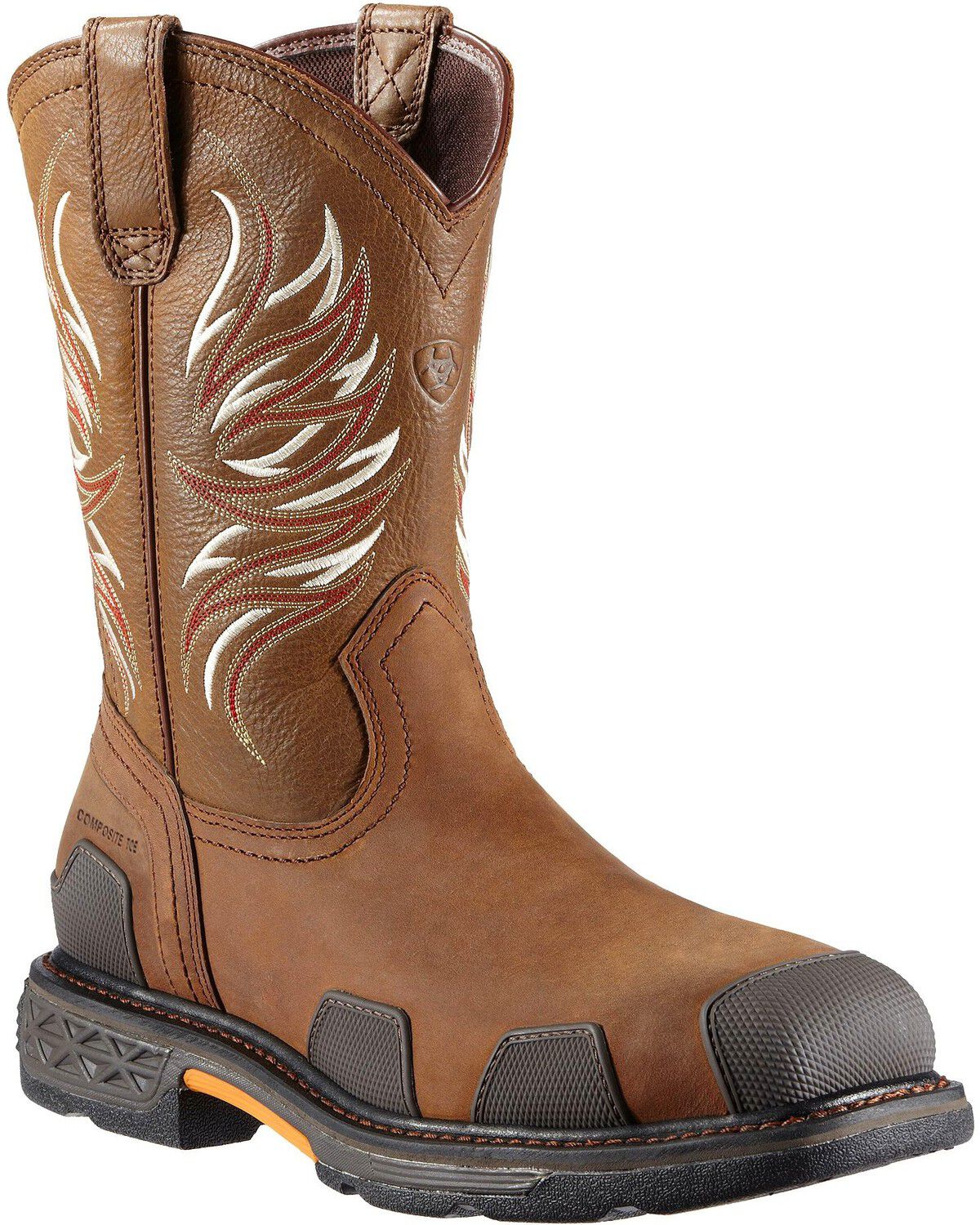 ARIAT MEN'S OVERDRIVE PULL ON WORK BOOTS - COMPOSITE TOE