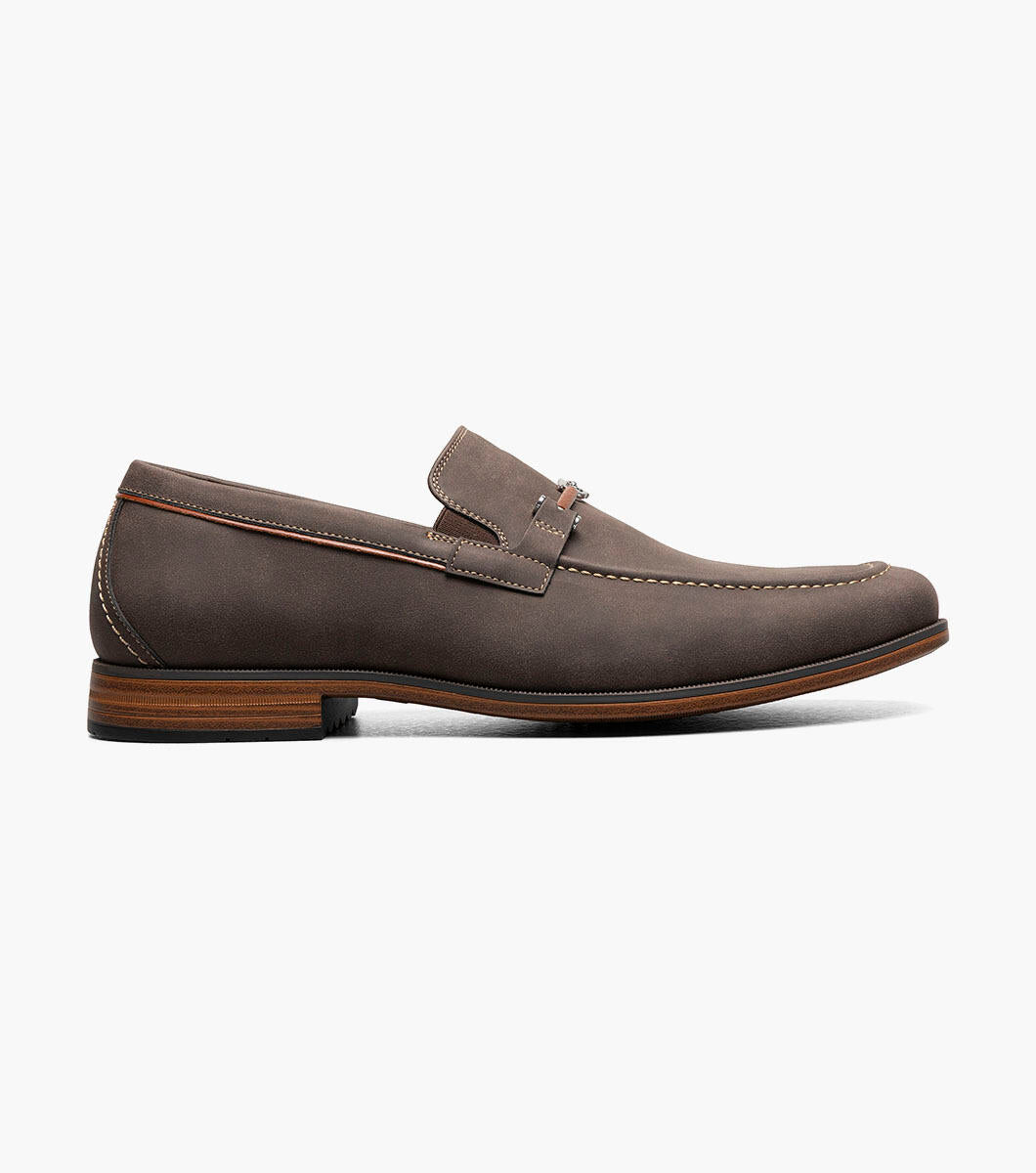 Brown - Stacy Adams - Richardson Moc Toe Bit Slip On
