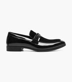 Black - Stacy Adams - Spratley Moc Toe Saddle Slip On