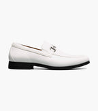 White Tumbled - Stacy Adams - Richmont Moc Toe Bit Slip On
