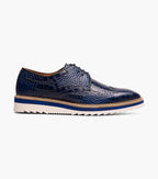 Blue - Stacy Adams - Alario Wingtip Oxford
