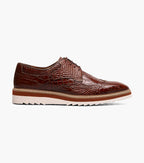 Cognac - Stacy Adams - Alario Wingtip Oxford