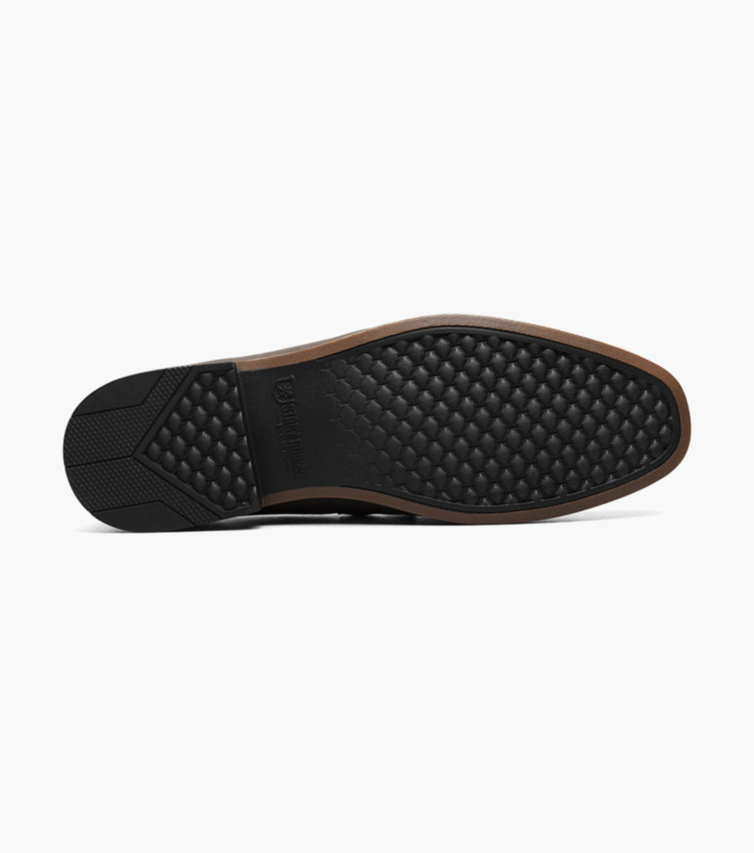 Brown - Stacy Adams - Richardson Moc Toe Bit Slip On