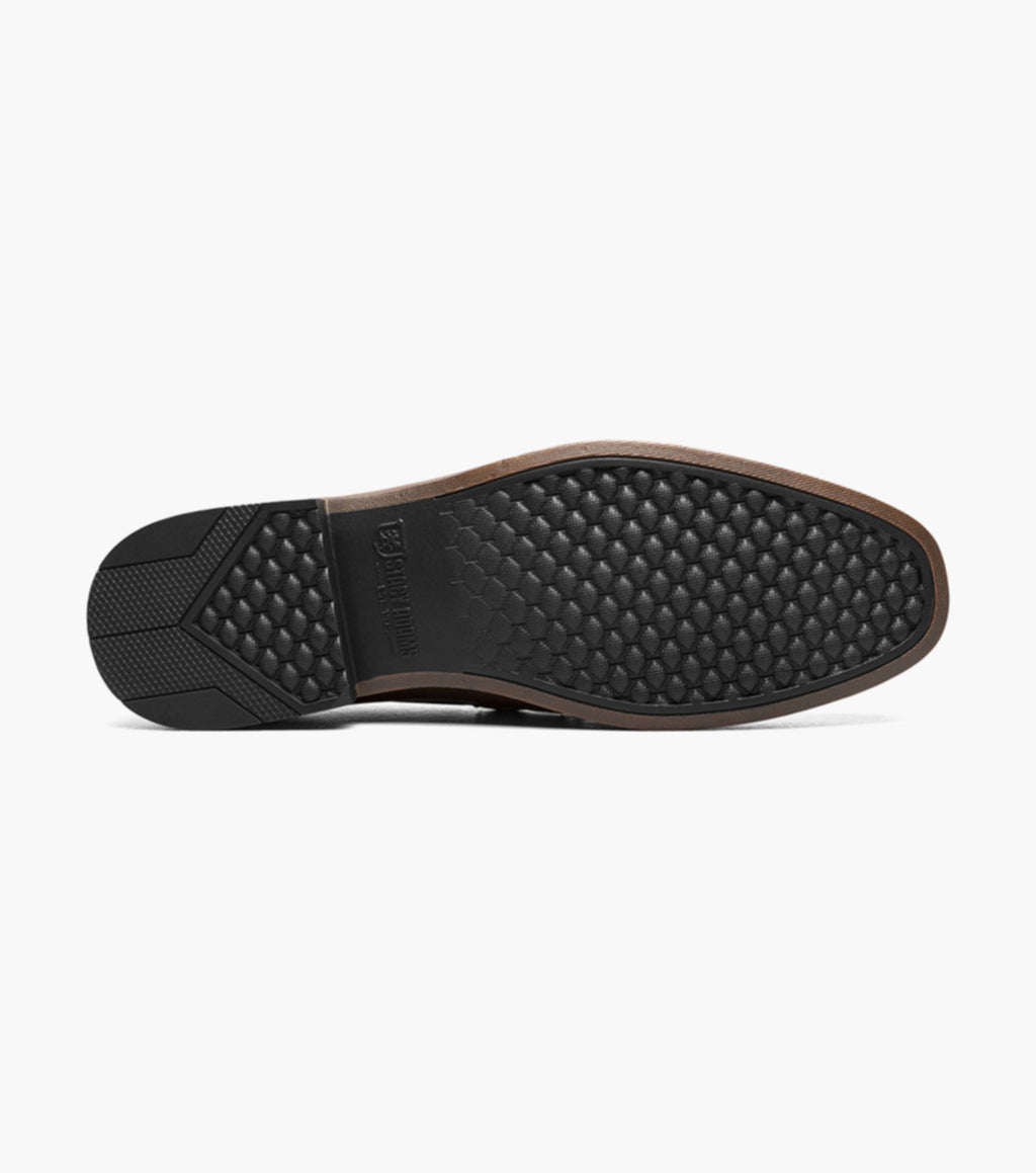 Cognac Tumbled - Stacy Adams - Richmont Moc Toe Bit Slip On