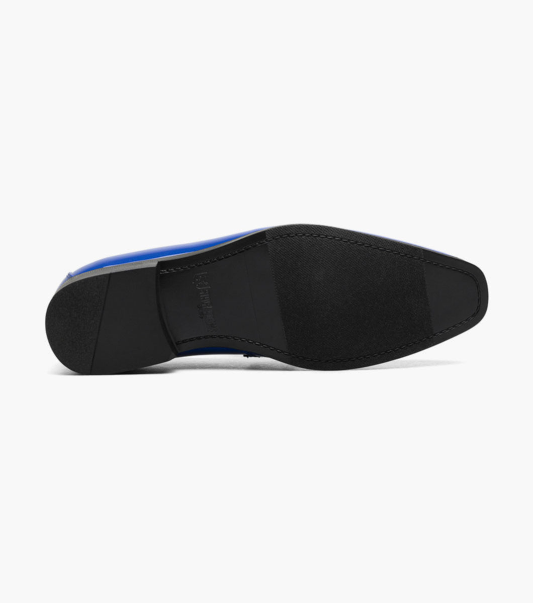 Royal Blue - Stacy Adams - Spratley Moc Toe Saddle Slip On