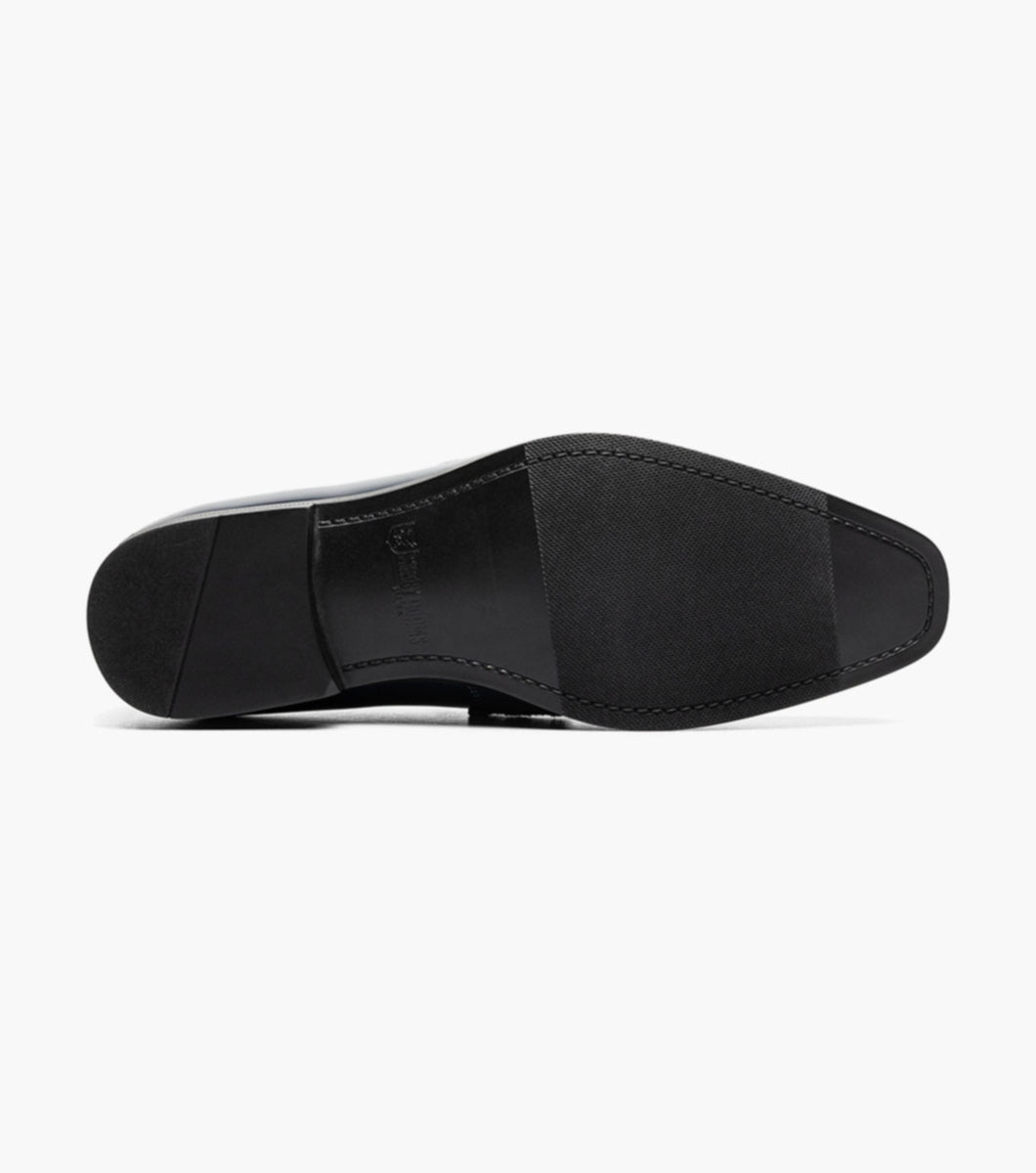 Navy - Stacy Adams - Spratley Moc Toe Saddle Slip On