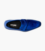 Royal Blue - Stacy Adams - Spratley Moc Toe Saddle Slip On