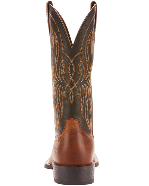 ARIAT MEN'S RUSTLER BRUTE WESTERN BOOTS - BROAD SQUARE TOE