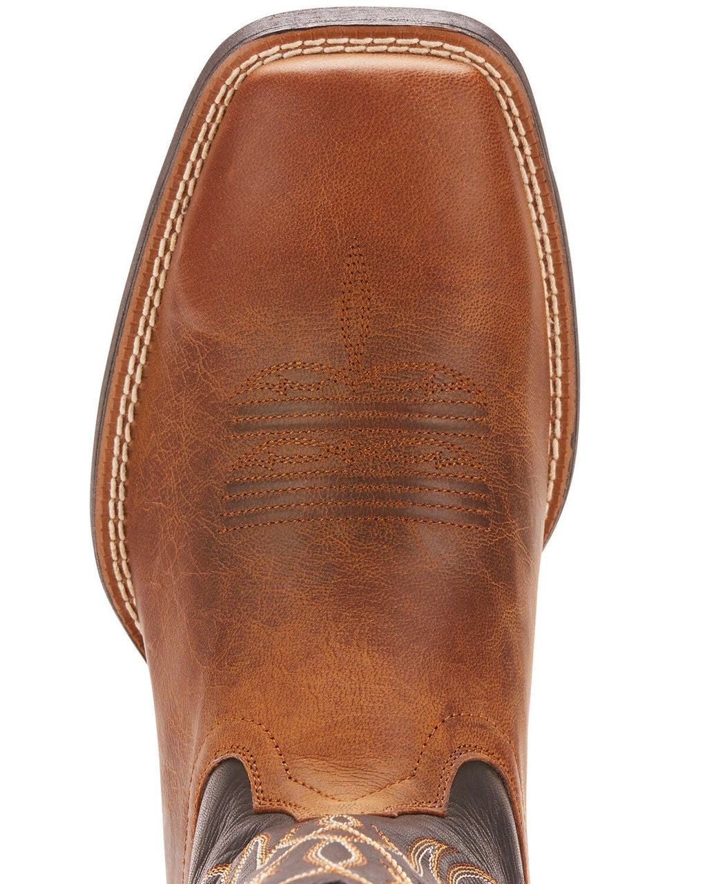 ARIAT MEN'S RUSTLER BRUTE WESTERN BOOTS - BROAD SQUARE TOE
