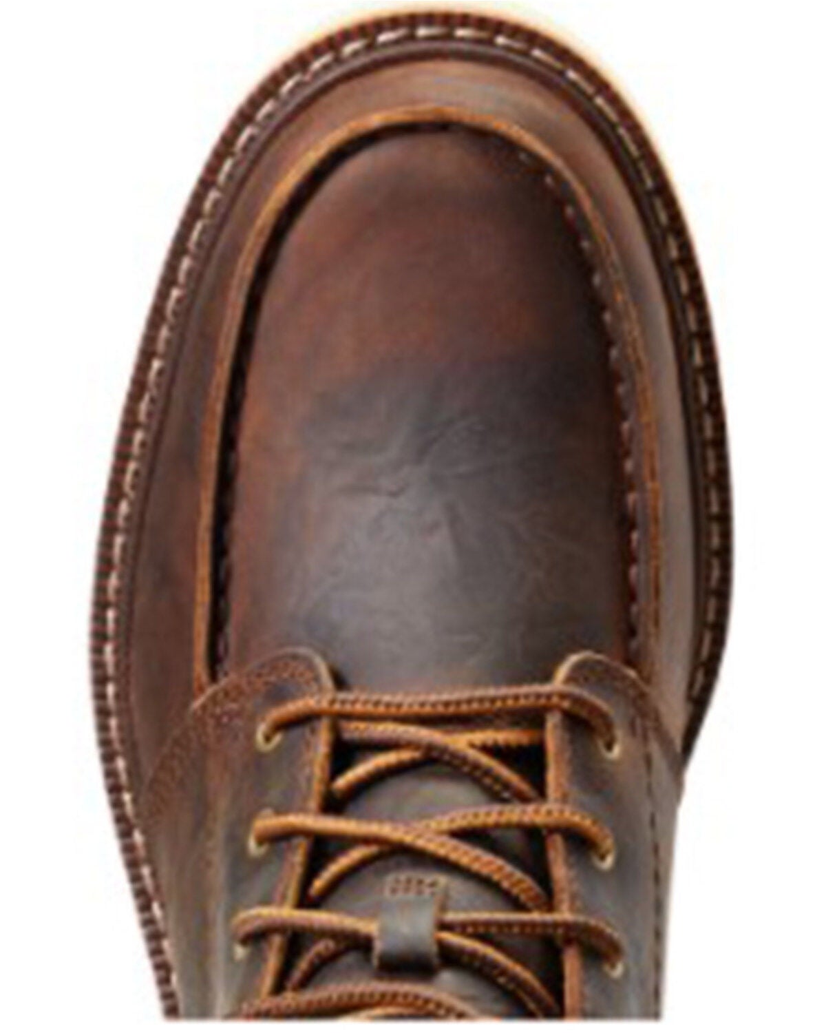 ARIAT MEN'S RECON LACE BARN BROWN FULL-GRAIN CASUAL WEDGE BOOT - ROUND TOE