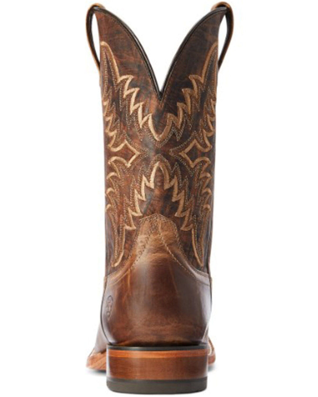 ARIAT MEN'S POINT RYDER WESTERN BOOTS - BROAD SQUARE TOE