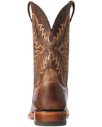 ARIAT MEN'S POINT RYDER WESTERN BOOTS - BROAD SQUARE TOE