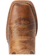 ARIAT MEN'S POINT RYDER WESTERN BOOTS - BROAD SQUARE TOE