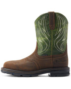 ARIAT MEN'S SIERRA SHOCK SHIELD WESTERN BOOTS - STEEL TOE
