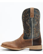 ARIAT MEN'S LASCO ULTRA LIGHT WESTERN PERFORMANCE BOOTS - BROAD SQUARE TOE