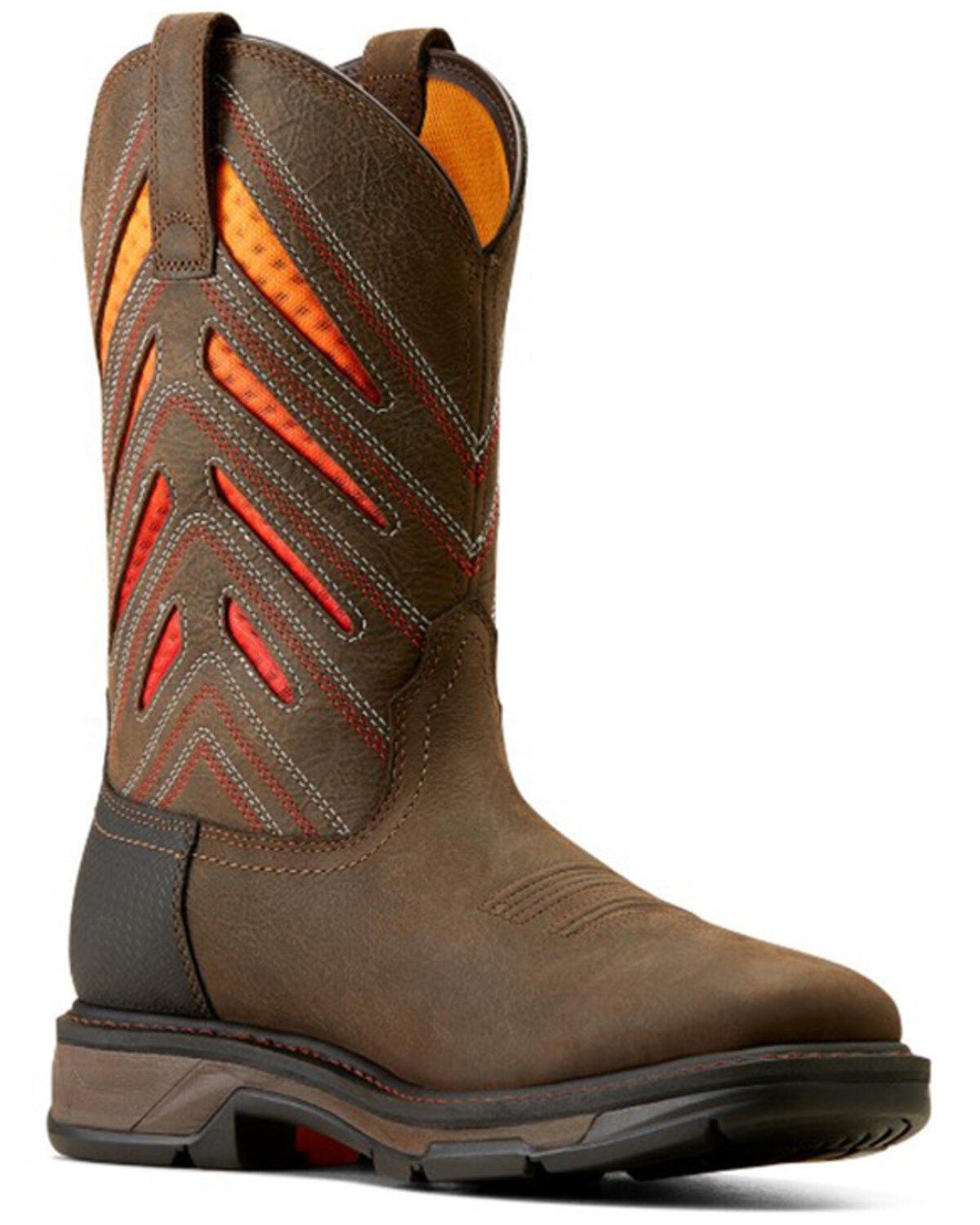 ARIAT MEN'S WORKHOG® XT VENTTEK WATERPROOF WORK BOOTS - SOFT TOE