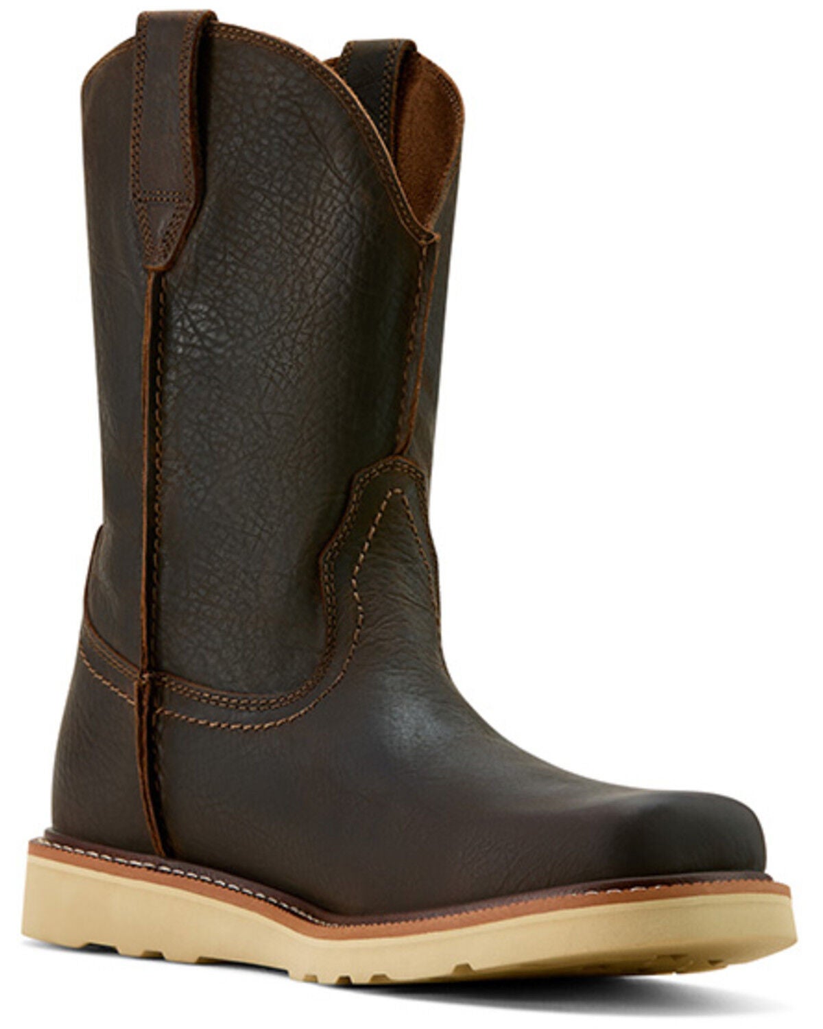 ARIAT MEN'S RAMBLER RECON WESTERN BOOTS - BROAD SQUARE TOE