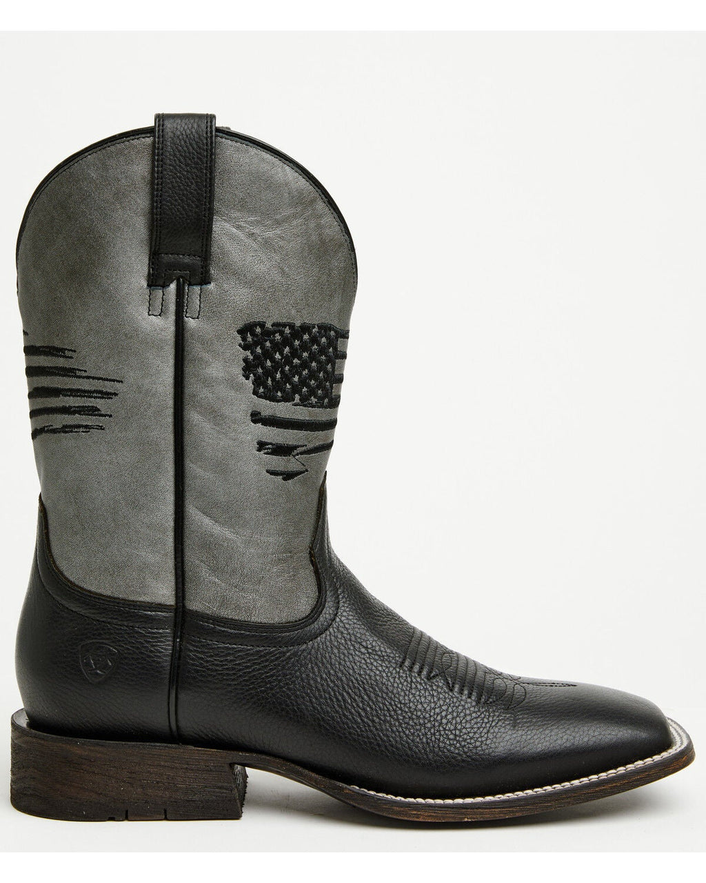 ARIAT MEN'S CIRCUIT PATRIOT WESTERN BOOTS - BROAD SQUARE TOE