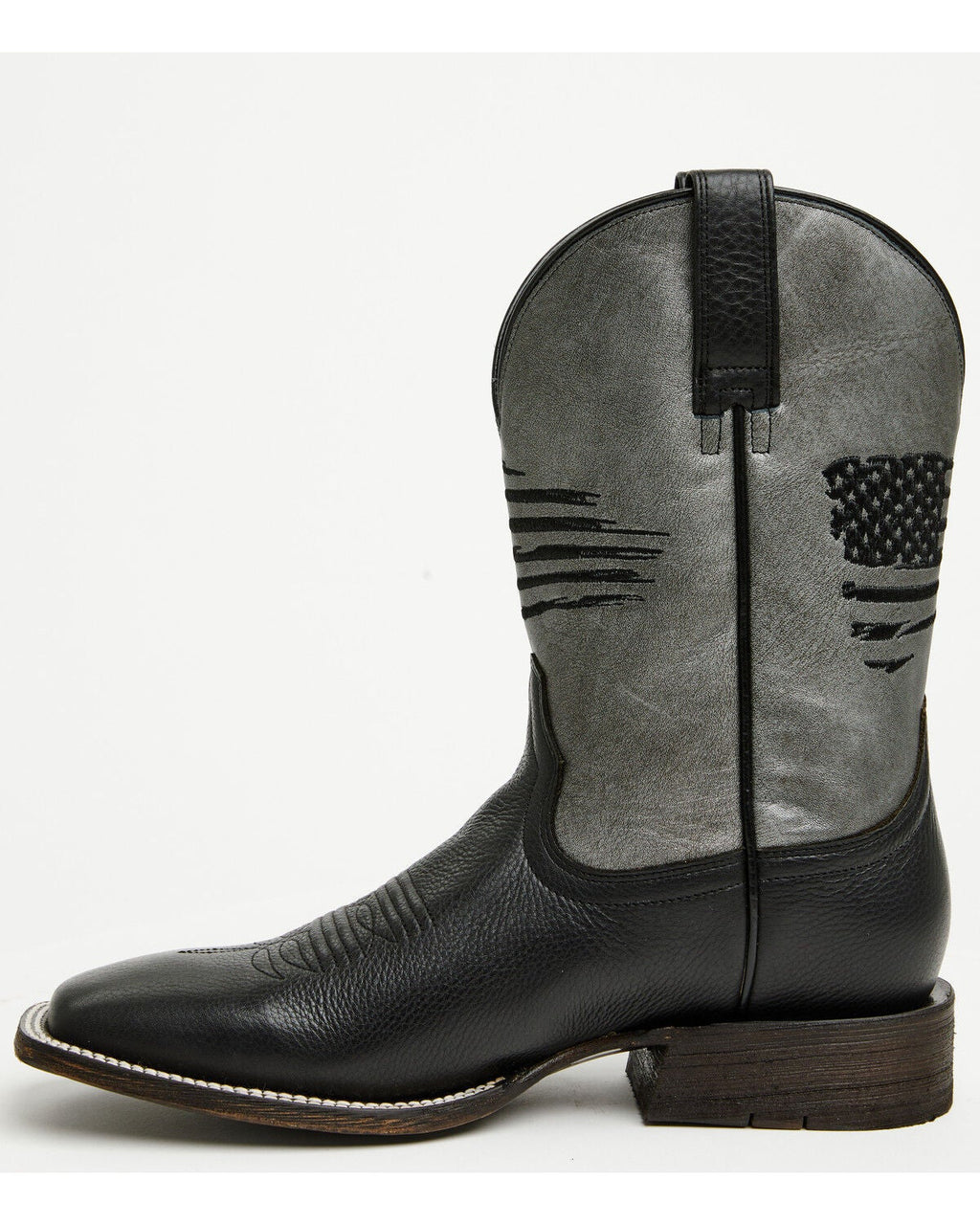 ARIAT MEN'S CIRCUIT PATRIOT WESTERN BOOTS - BROAD SQUARE TOE