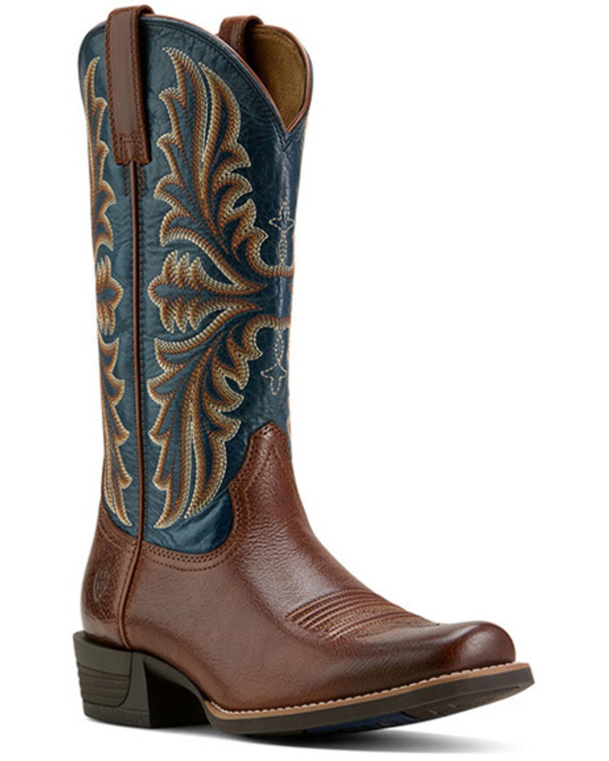 ARIAT MEN'S HUSTLER TALL WESTERN BOOTS - SQUARE TOE