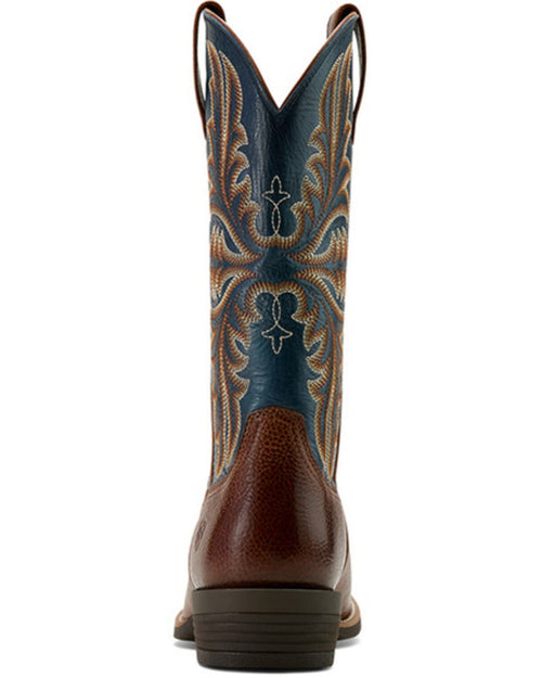 ARIAT MEN'S HUSTLER TALL WESTERN BOOTS - SQUARE TOE