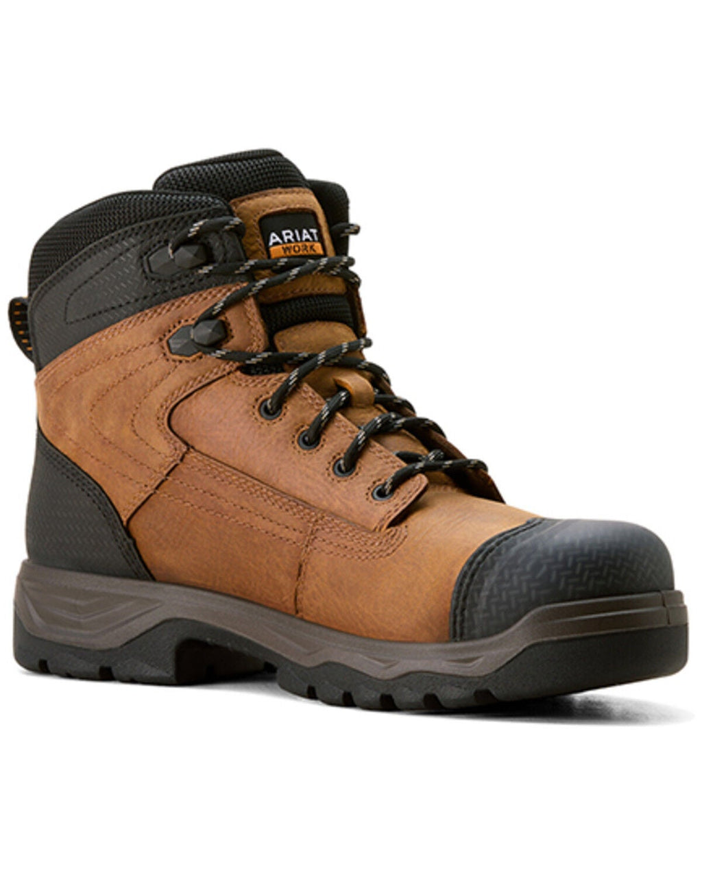 ARIAT MEN'S 6" TURBO DURATREAD XTR WATERPROOF WORK BOOTS - CARBON TOE