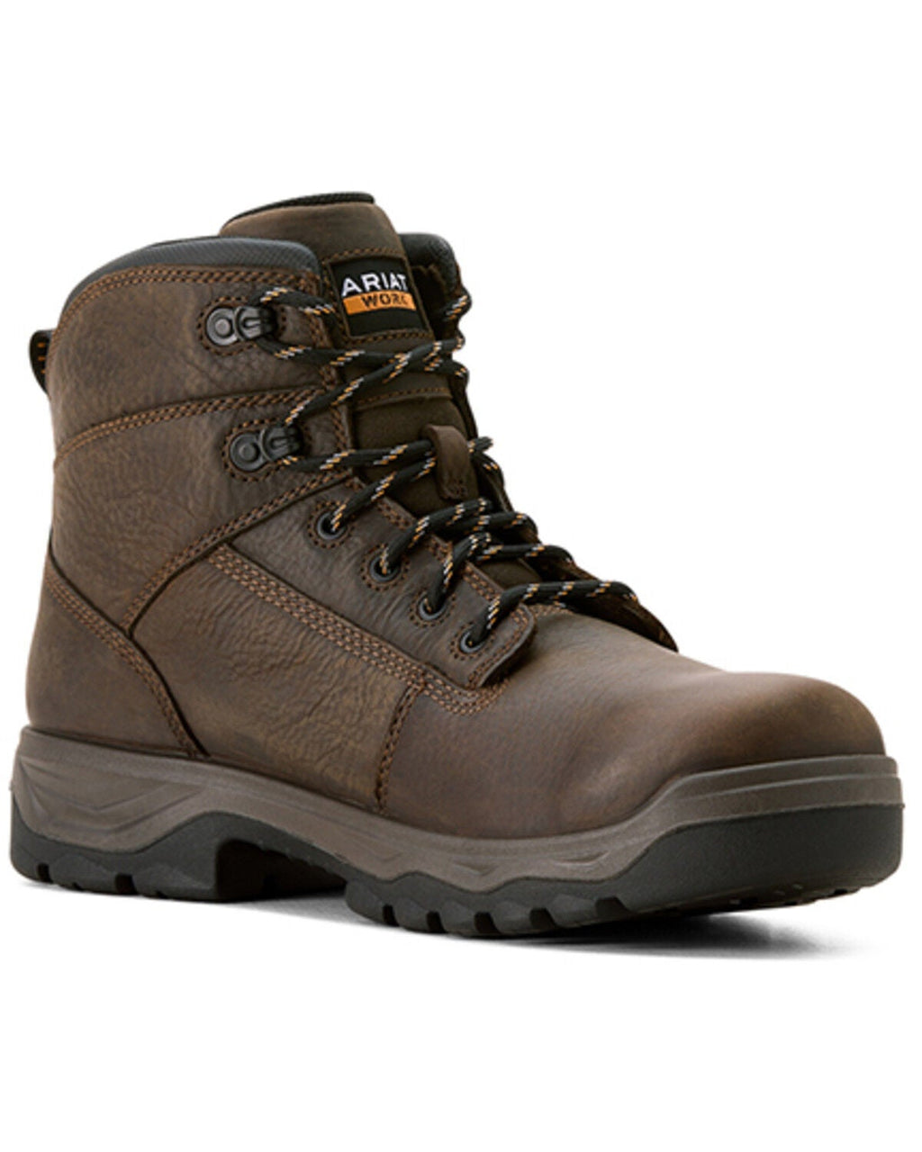 ARIAT MEN'S 6" TURBO DURATREAD WATERPROOF WORK BOOTS - SOFT TOE