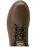 ARIAT MEN'S TURBO DURATREAD 6" WATERPROOF WORK BOOTS - CARBON TOE