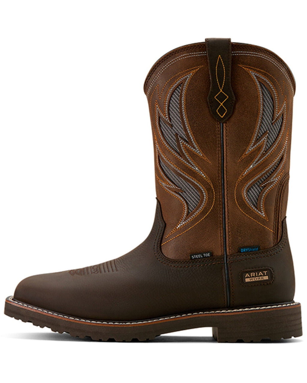 ARIAT MEN'S ACTIVATOR VENTTEK WATERPROOF WORK BOOTS - STEEL TOE