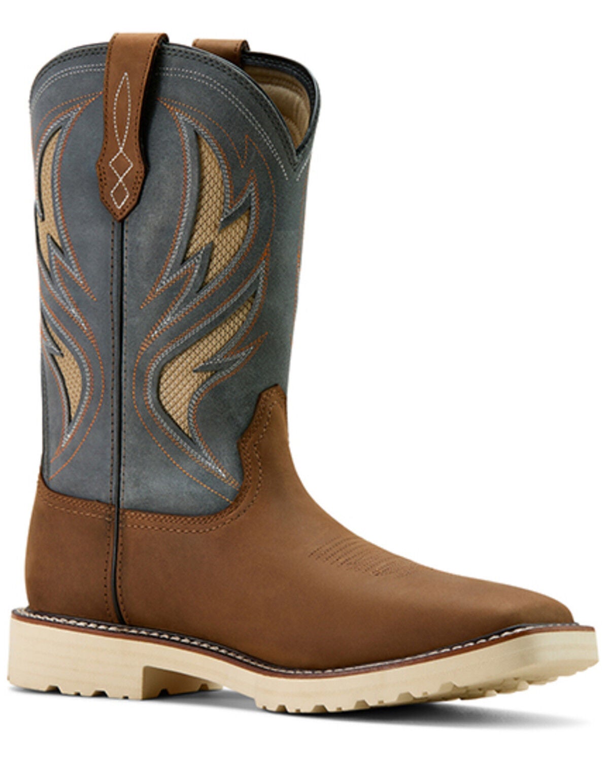 ARIAT MEN'S ACTIVATOR VENTTEK PULL-ON WORK BOOTS - SOFT TOE