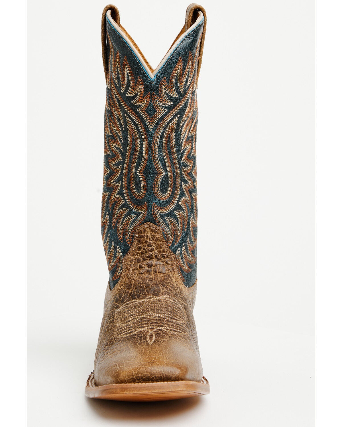ARIAT MEN'S GOLD POINT WESTERN BOOTS - BROAD SQUARE TOE