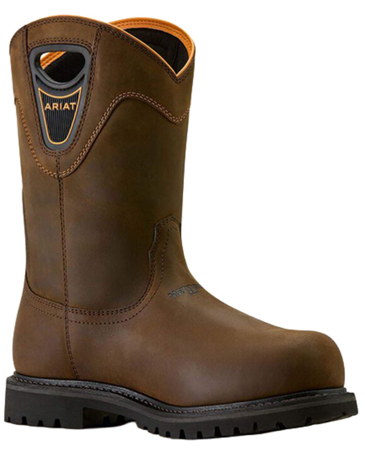 ARIAT MEN'S LONGVIEW SHOCK SHIELD METGUARD WATERPROOF WORK BOOTS - COMPOSITE TOE