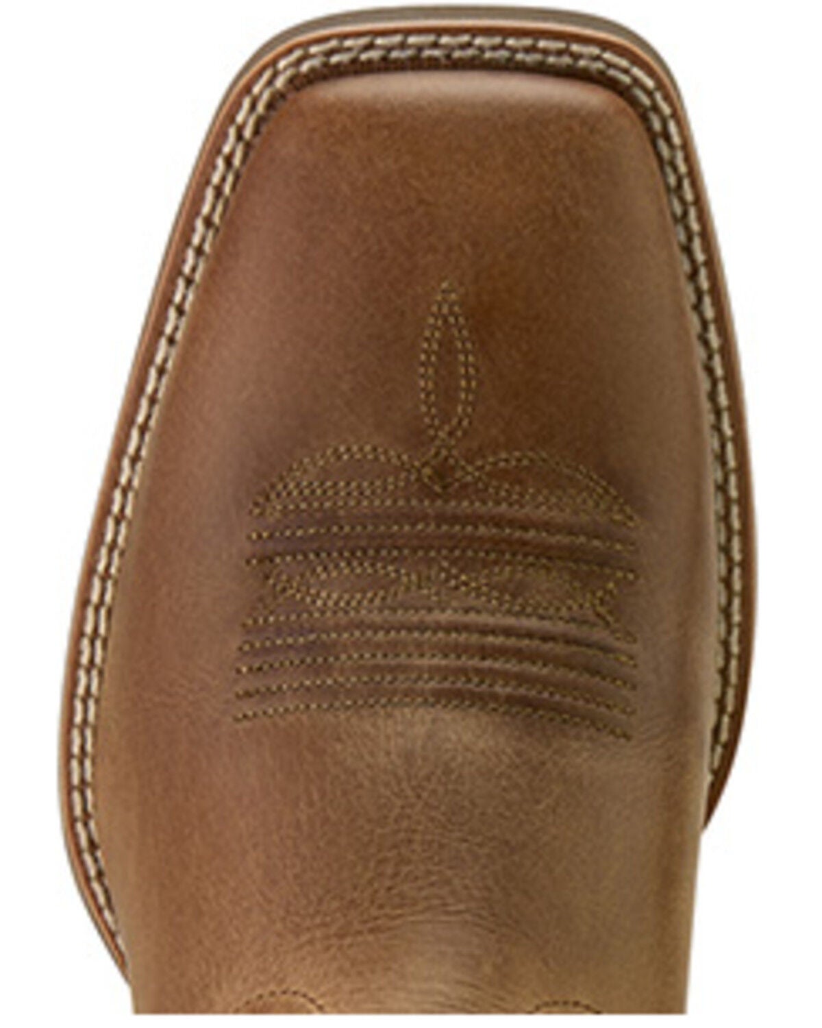 ARIAT MEN'S SPORT STEER SKULL PERFORMANCE WESTERN BOOTS - BROAD SQUARE TOE