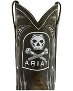 ARIAT MEN'S WORKHOG® XT BOLT SKULL WATERPROOF WORK BOOTS - CARBON TOE