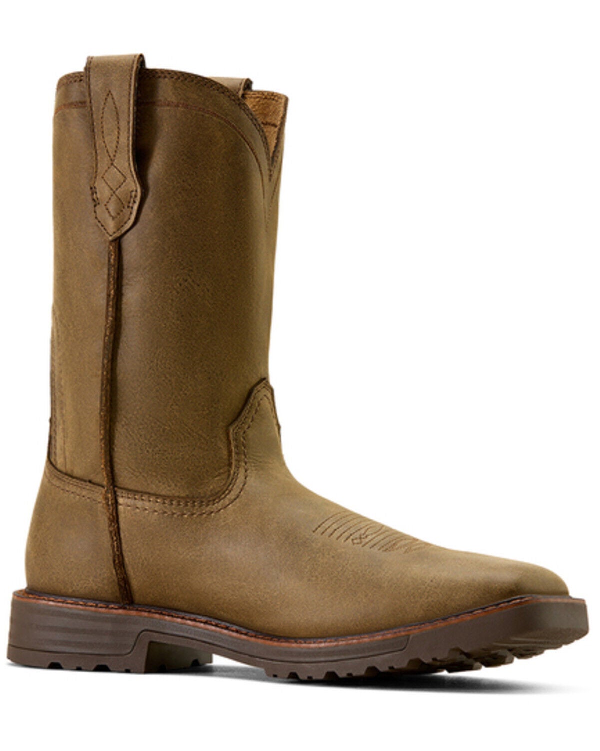 ARIAT MEN'S ACTIVATOR PULL-ON WORK WORK BOOTS - STEEL TOE