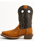ARIAT MEN'S HERITAGE ROUGHSTOCK PERFORMANCE WESTERN BOOTS - SQUARE TOE