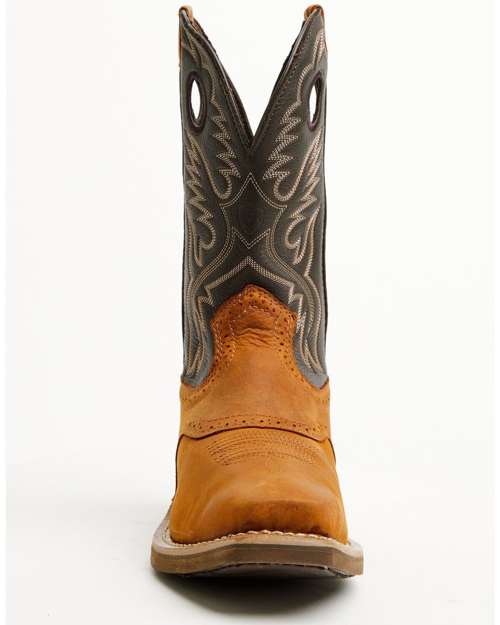 ARIAT MEN'S HERITAGE ROUGHSTOCK PERFORMANCE WESTERN BOOTS - SQUARE TOE