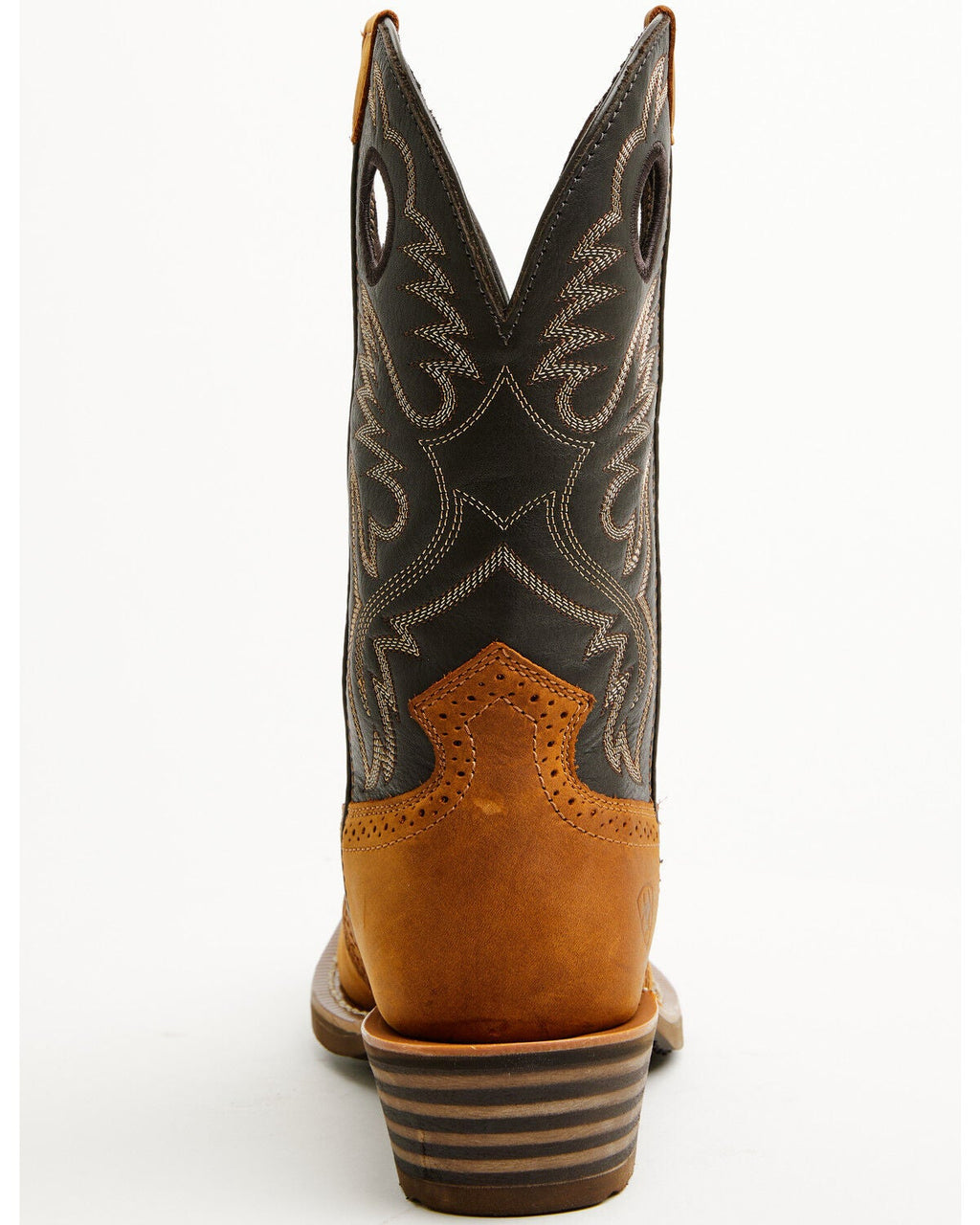 ARIAT MEN'S HERITAGE ROUGHSTOCK PERFORMANCE WESTERN BOOTS - SQUARE TOE