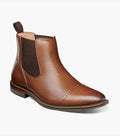 Chocolate - Stacy Adams - Maury Cap Toe Chelsea Boot