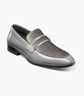 Gray - Stacy Adams - Spratley Moc Toe Saddle Slip On