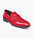Red - Stacy Adams - Spratley Moc Toe Saddle Slip On