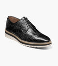 Black - Stacy Adams - Alario Wingtip Oxford