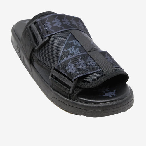 222 Banda Mitel 1 Slides - Black Grey Dk