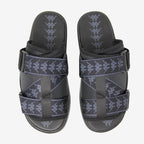 222 Banda Mitel 1 Slides - Black Grey Dk