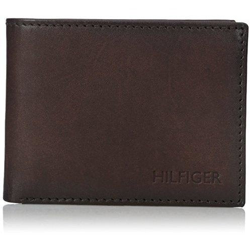 Tommy Hilfiger Men's Bergen Passcase Billfold Wallet Rafaelos