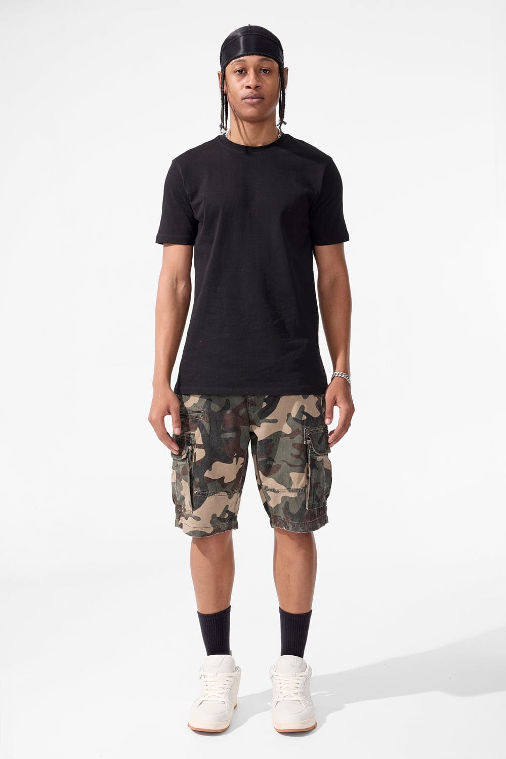OG - Xavier Camo Cargo Shorts