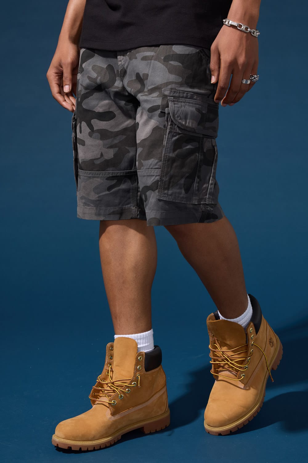 OG - Xavier Camo Cargo Shorts