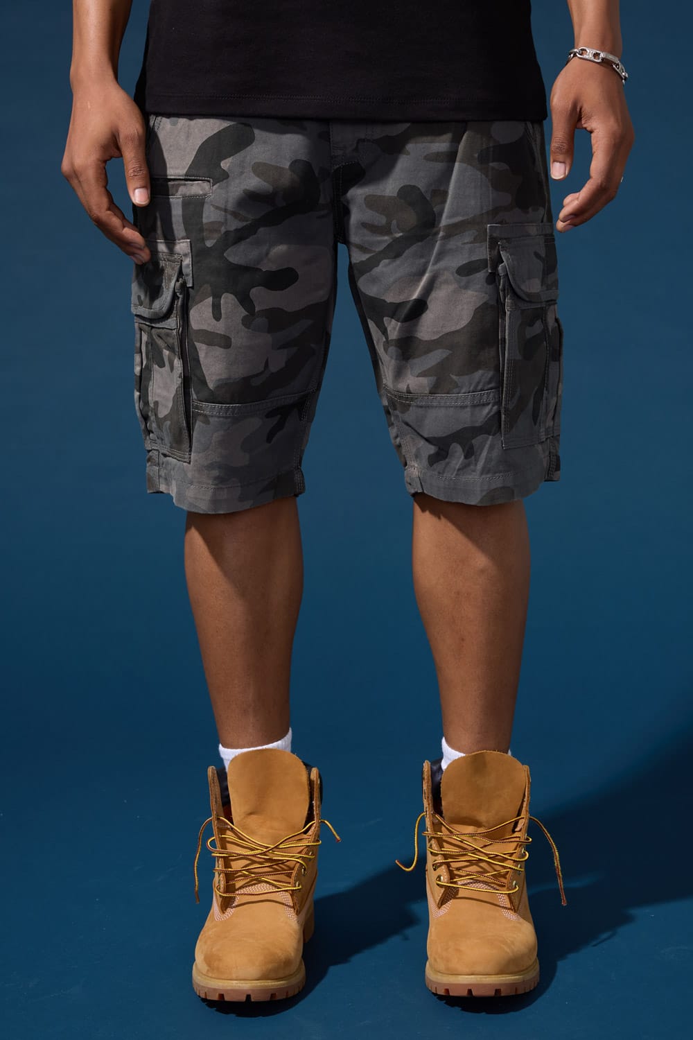 OG - Xavier Camo Cargo Shorts